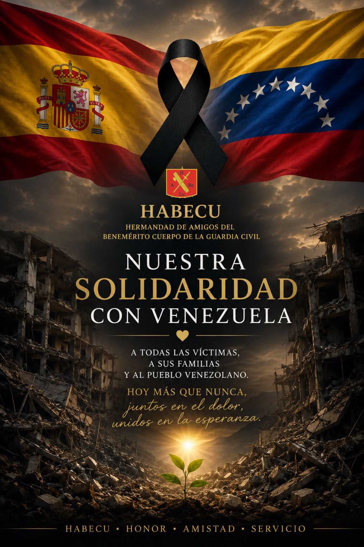 Comunicado institucional de HABECU en solidaridad con Venezuela